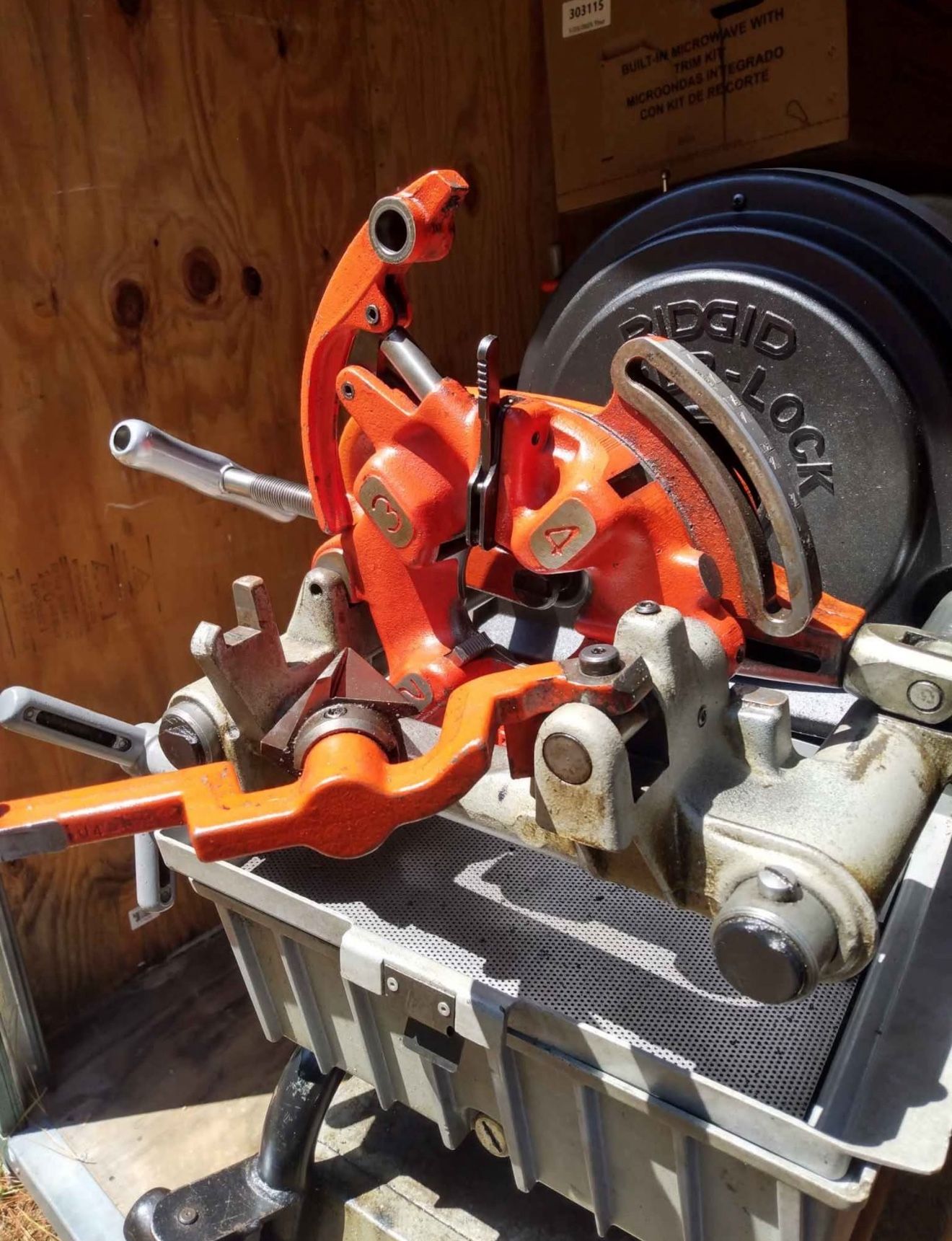 Ridgid Pipe Threader