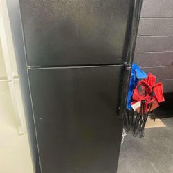 Black Top And Bottom Refrigerator