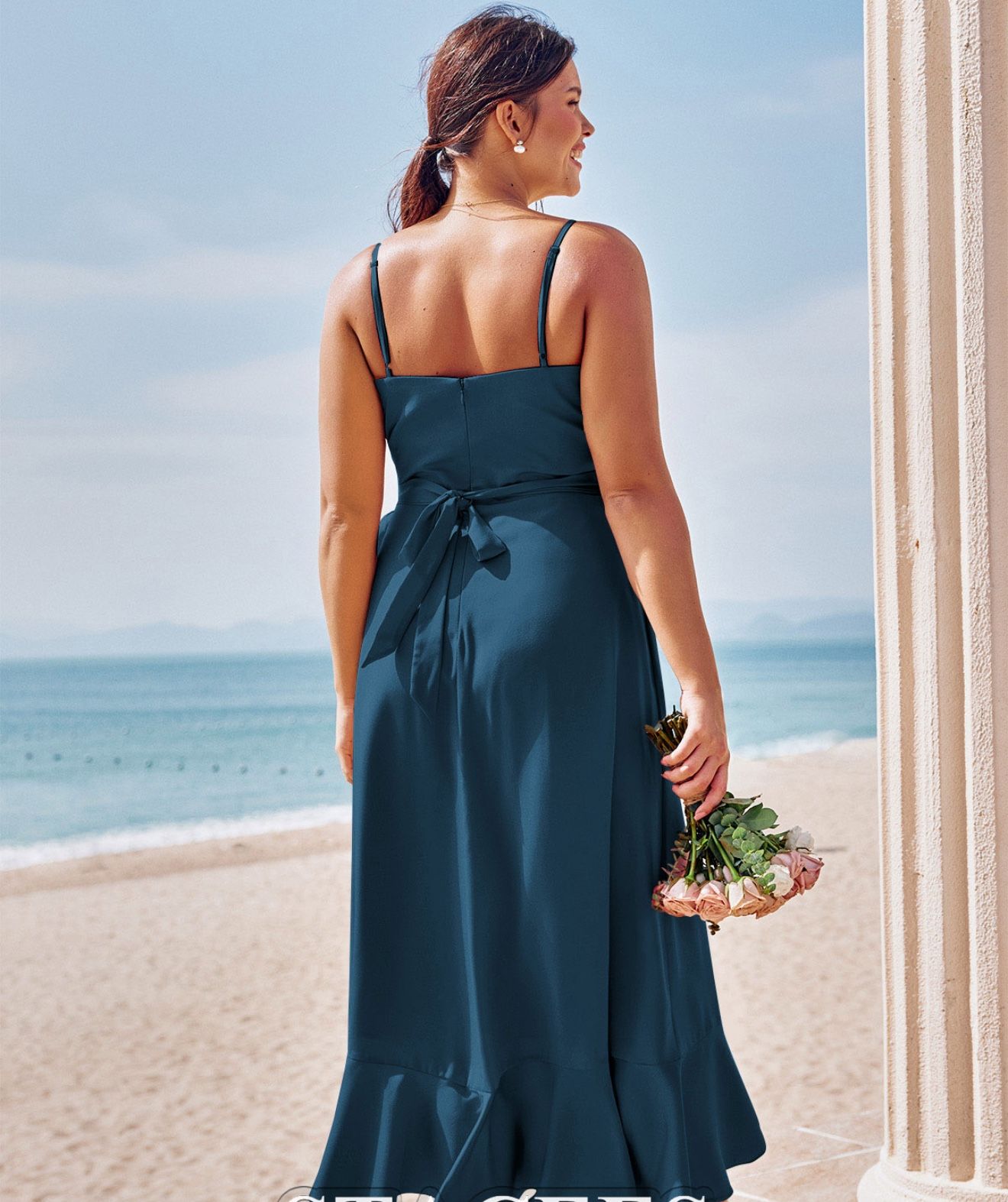 plus size green bridesmaid dresses Plus Size Green Bridesmaid Dresses One Shoulder