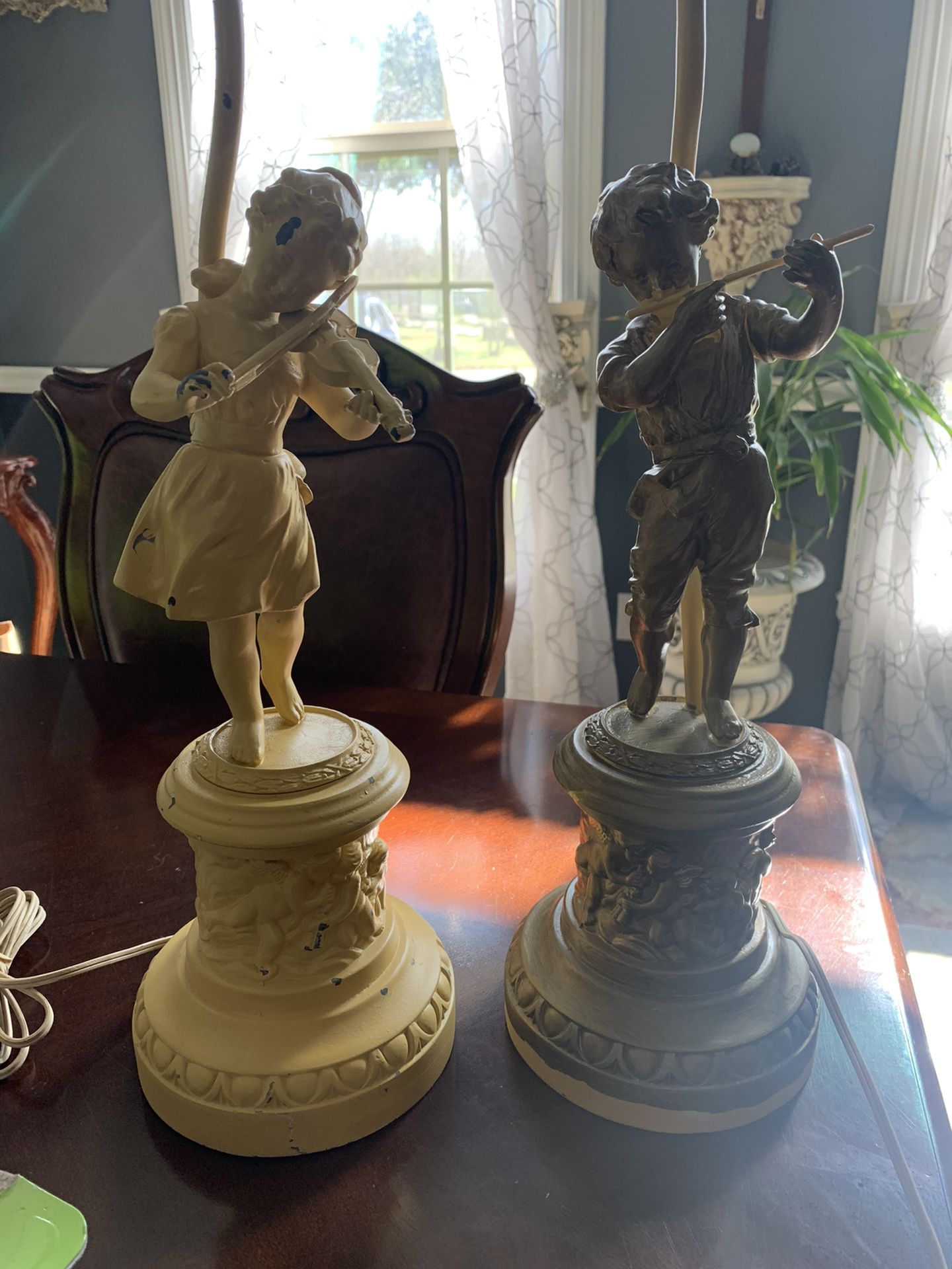 Antique Beautiful Metal Lamps
