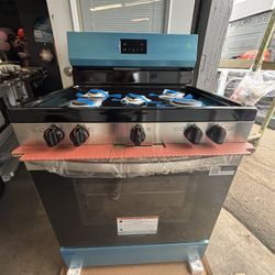 Frigidaire Gas Stove In Stainless Steel 