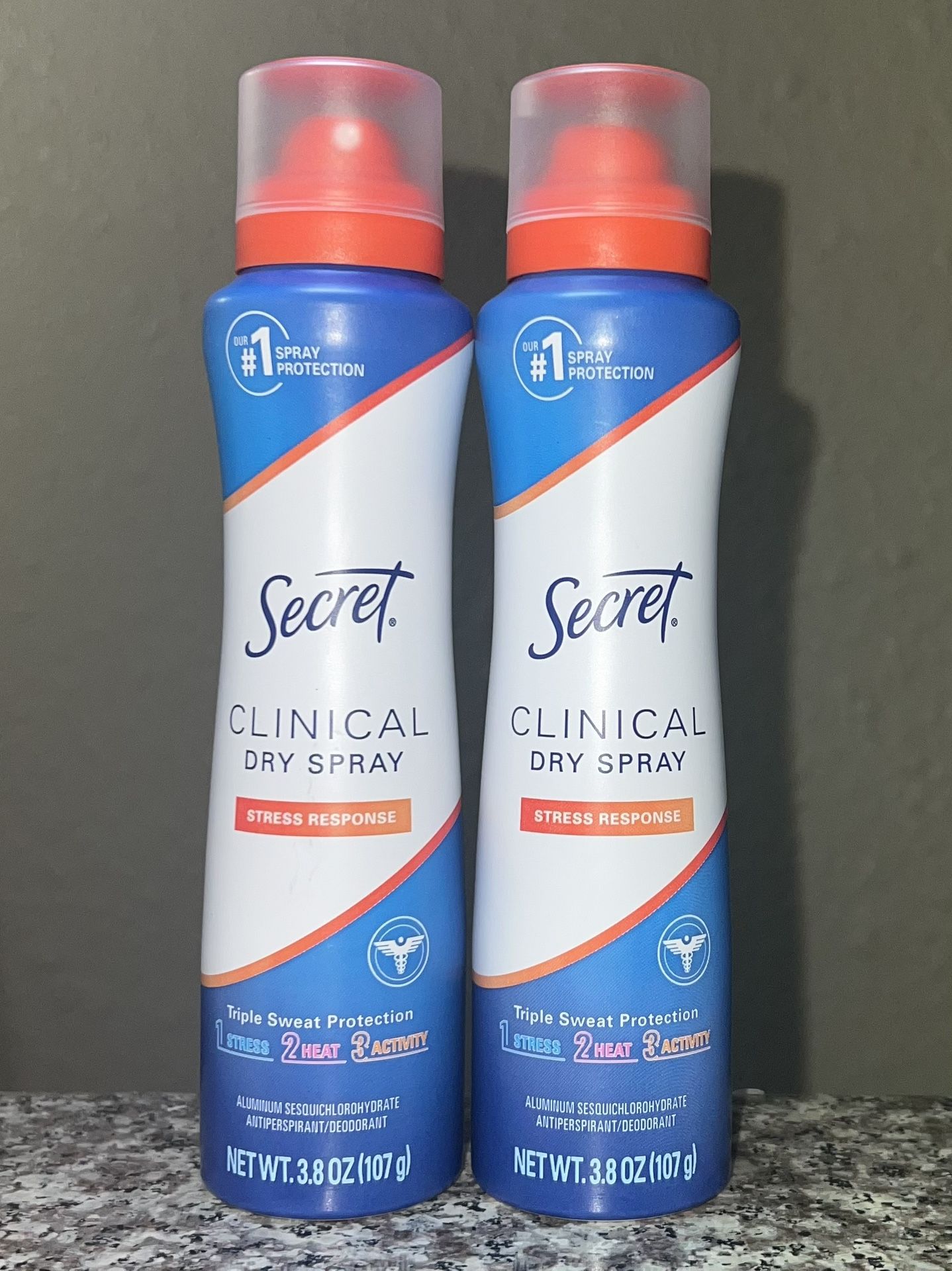 Secret Stress Response Spray Deodorant Set