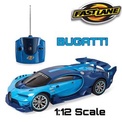 (NEW) Fast Lane 1:12 Bugatti Vision, Blue, 5F633F7 Gran Turismo 