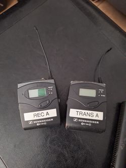 Sennheiser ew g3 wireless Lavalier Mics