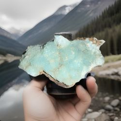 Raw Blue Aragonite Crystal is a natural shape crystal