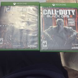 Call Of Duty Xbox One Discs (can Buy Separate)