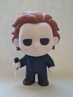 MICHAEL MAYERS 3D PRINTER Figure Art Print