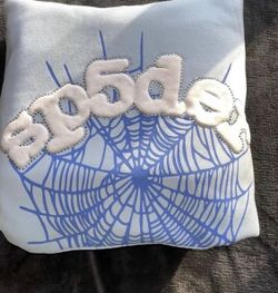 Light Blue Spider Hoodie — Great Condition