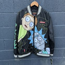 RICK & MORTY X MEMBERS ONLY BOMBER JACKET