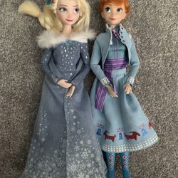 Ana & Elsa  Frozen Dolls