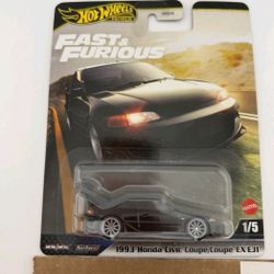 Hot Wheels Fast & Furious 1993 Honda Civic Coupe EX EJ1