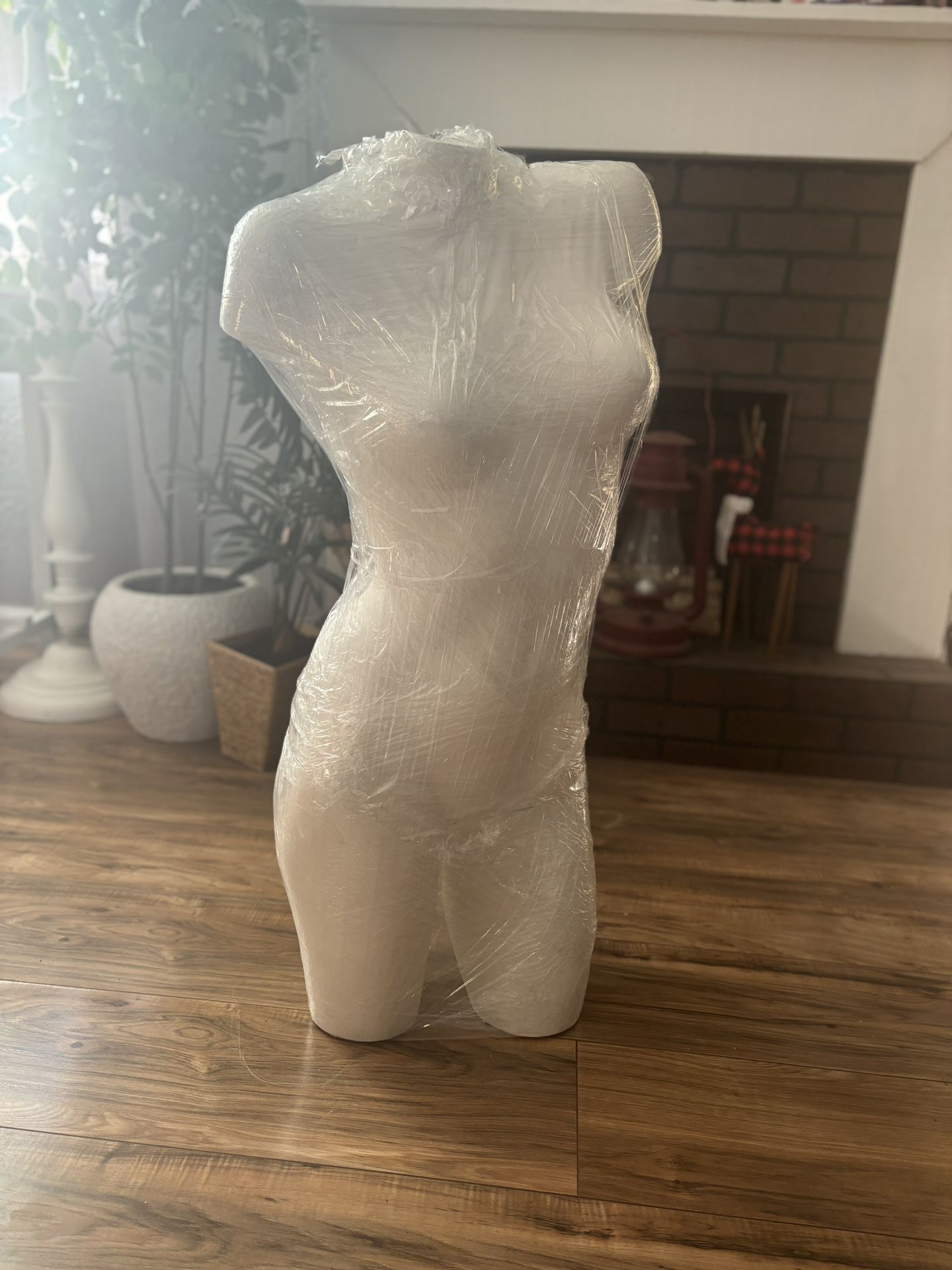 Brand New White Half Body Mannequin