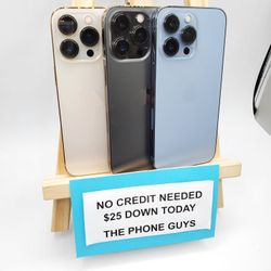Apple iPhone 13 Pro - $25 Down To Take Home In Payments - NO CREDIT NEEDED