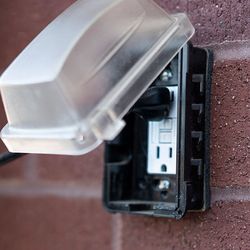 Outlets Panels Generator Inlet Plugs Switches Breakers Electrical Materials Electrical Light Fixtures Lights Outdoor Plug Christmas Outlet