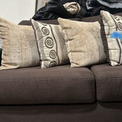 Brown Couch 