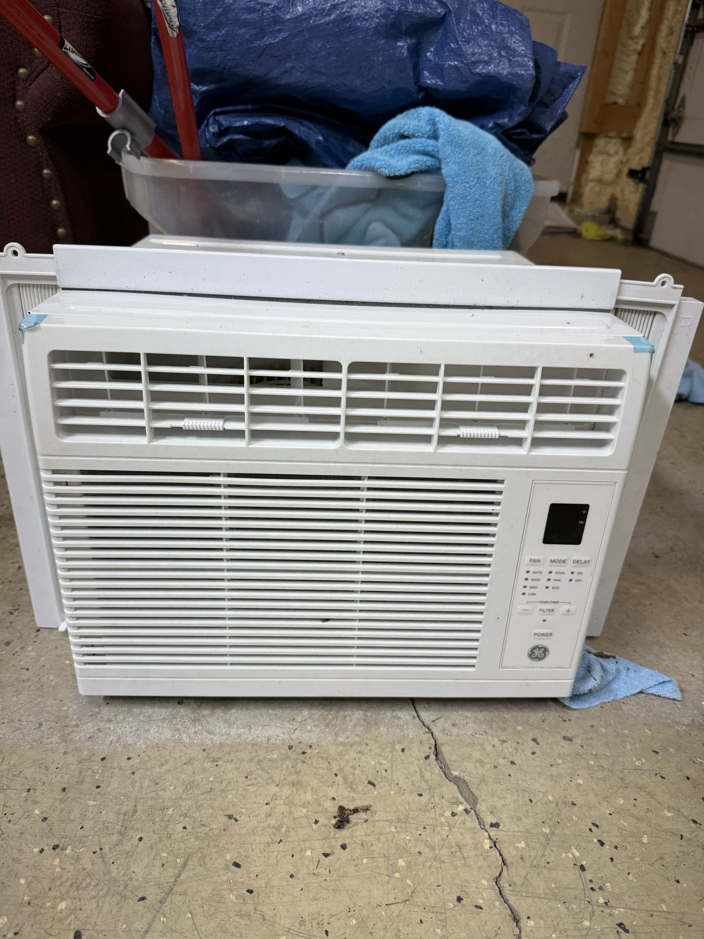 small GE window AC