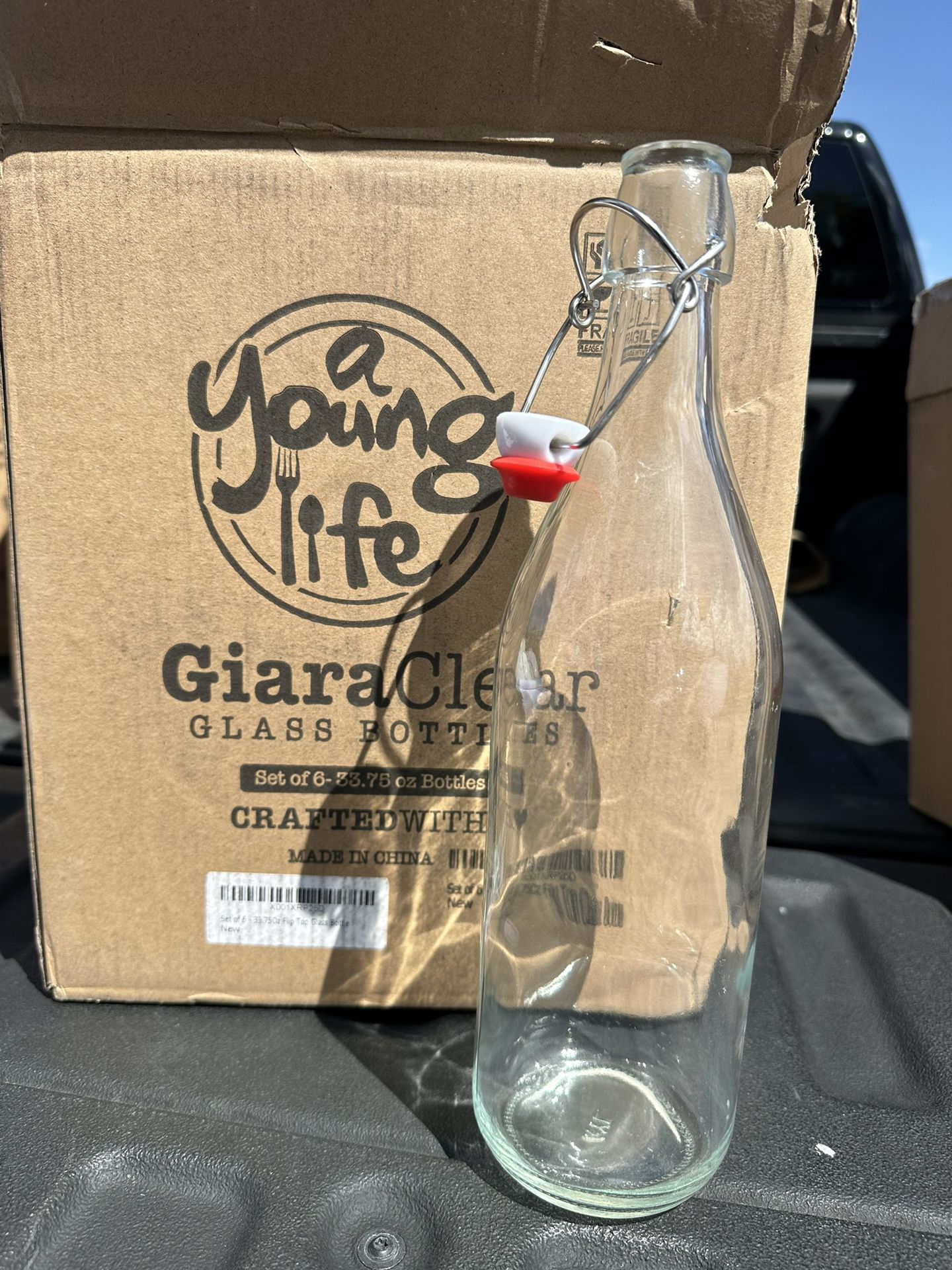 Young Life Glass Bottles