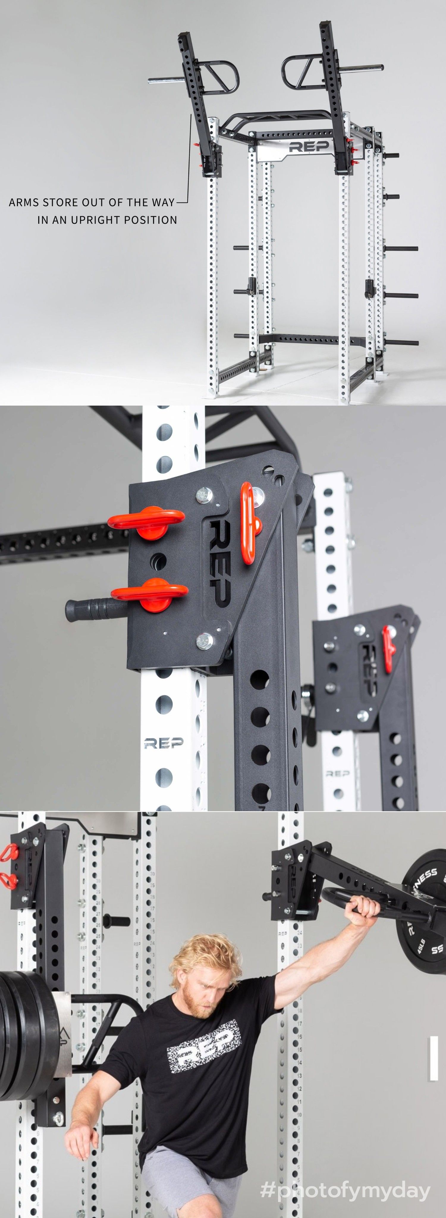 NEW REP Fitness ISO ArmsRogue gym equipment barbell weights hoist