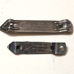 LOT OF 2 Vintage (1960's) SCHLITZ BEER Bottle Openers💰Please Read Description.