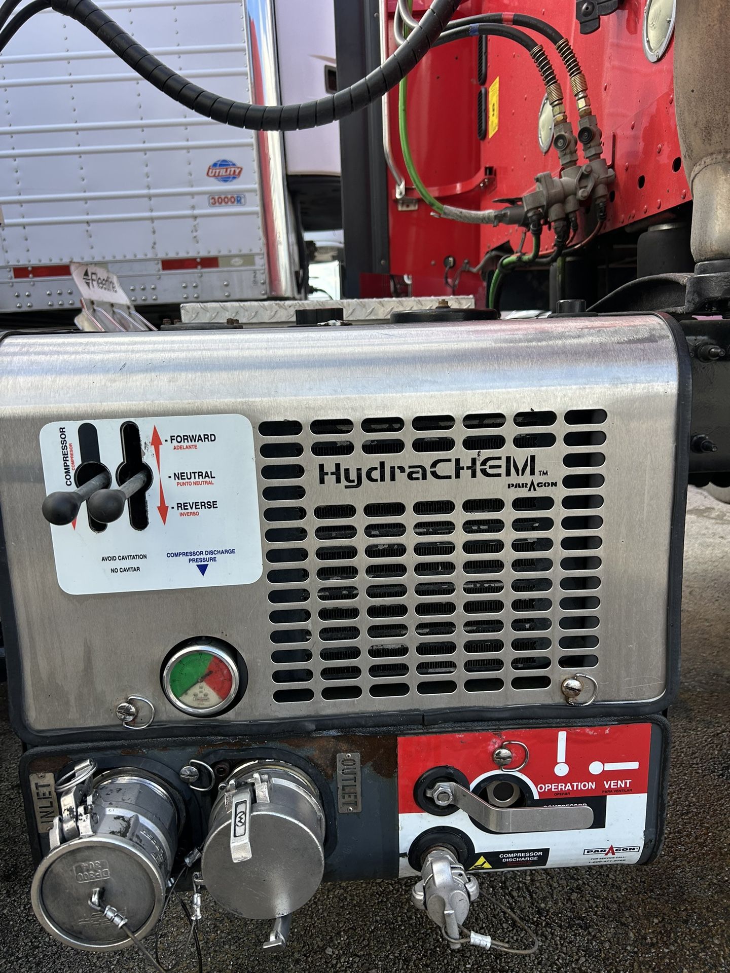 Paragon Hydrachem Pump Compressor Combo Unit
