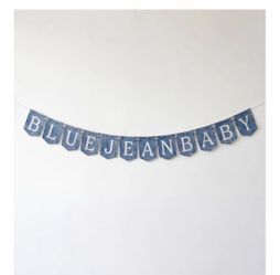 Blue Jean Baby Banner