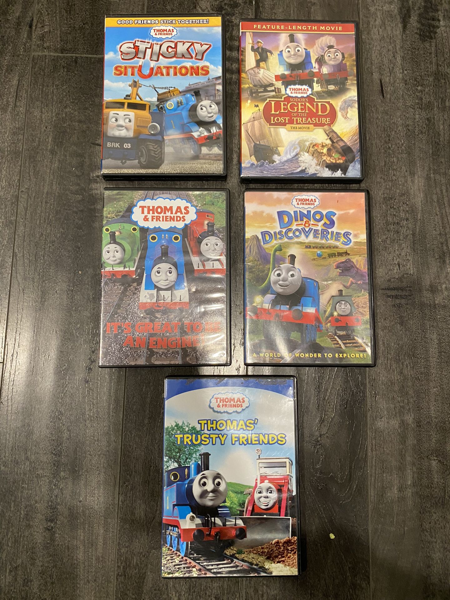 Thomas & Friends DVDs $5 Each