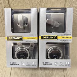 Defiant Deadbolt Single Cylinder