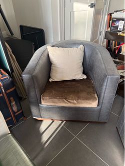 Two swivel chairs