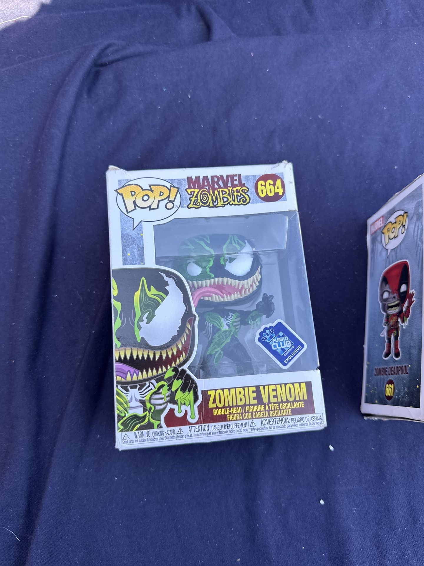Marvel Zombies Venom And Deadpool Funko Pop Halloween