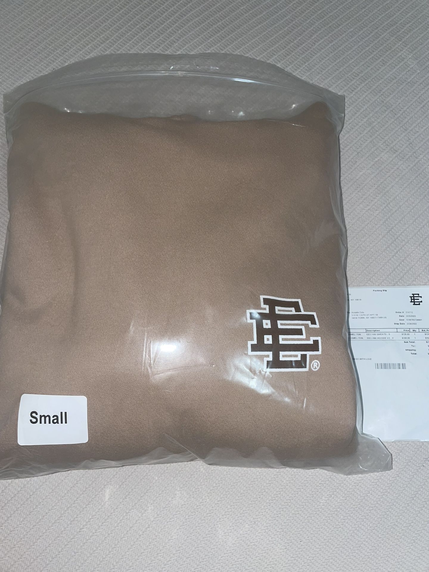 Eric Emanuel EE Basic Hoodie Camel/Camel