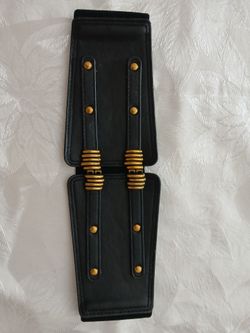 Black Waist Belt - women