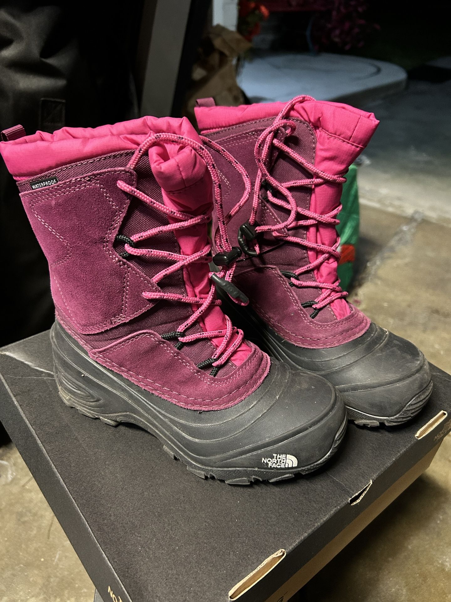 North Face Little Girl Snow Boots