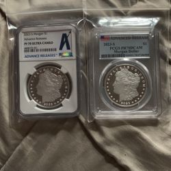 2023-S Proof-MS-70 Morgan Dollar     Advanced Release