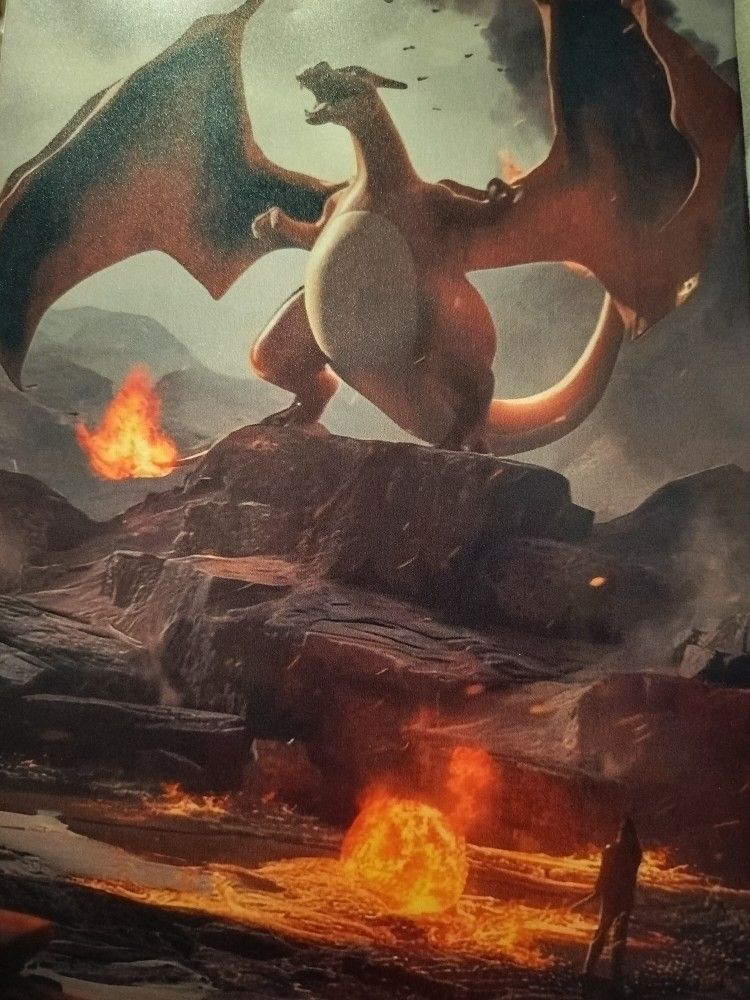 Pokemon Poster - Charizard Sign