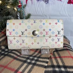 RARE COLLECTOR’S PIECE | Louis Vuitton x Takashi Murakami Sarah Long Wallet