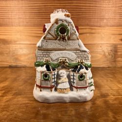 Vintage Cookie Jar House Dickens Fitz And Floyd Christmas Carol 1988 Handpainted