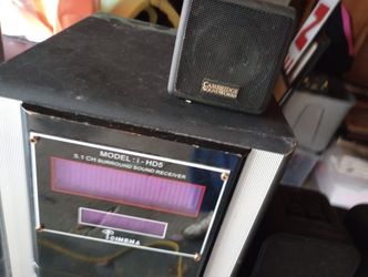 Surround Sound Receiver And Speakers
