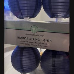 String lights 2 Pack* Navy * New