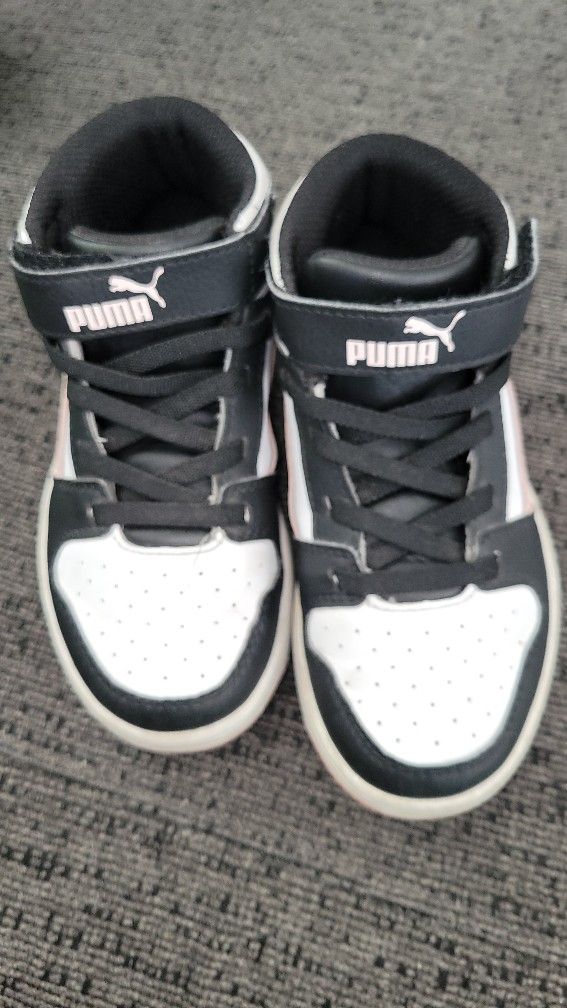 Teniz Puma Tipo Botita Para Niña