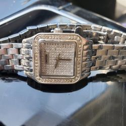 Croton Diamond Case and Dial Used Womens