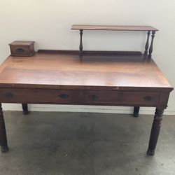 Antique Drafting Desk 