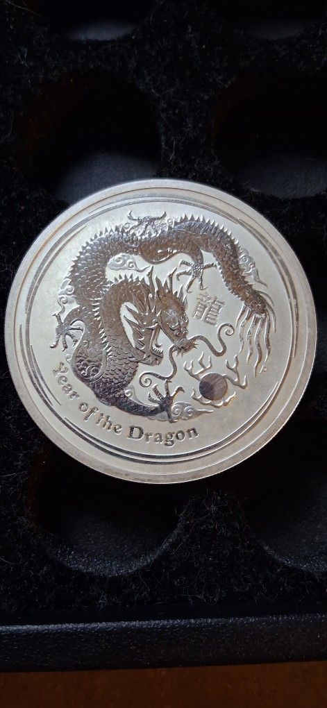 Silver Dragon Coin 2012 2oz