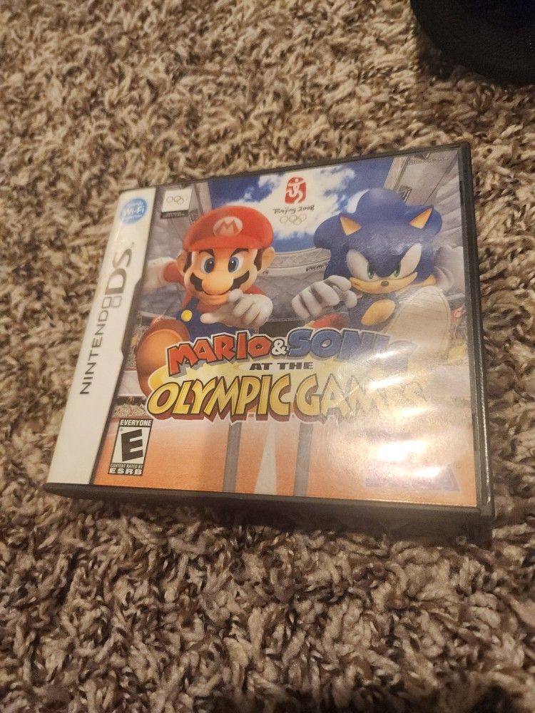 Mario And Sonic DS Game