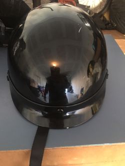 Black Harley like helmet