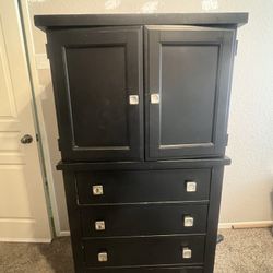 Wooden Cabinet With Drawers