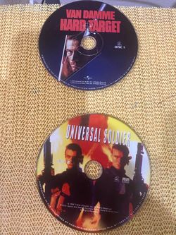Hard Target, Universal Soldiers DVD VCD