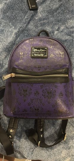 Disney Parks Loungefly Haunted Mansion Mini Backpack
