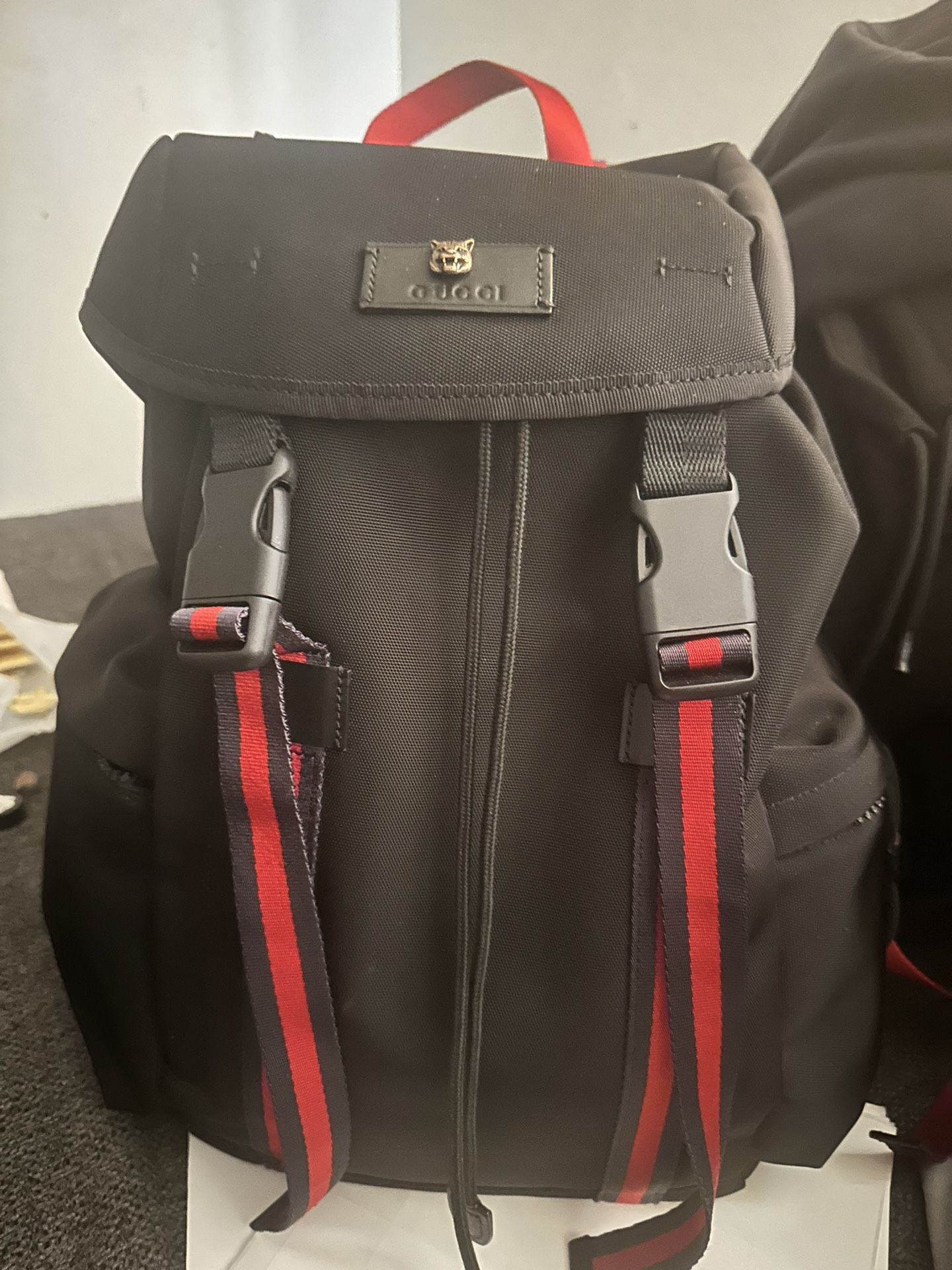 Gucci Drawstring Backpack