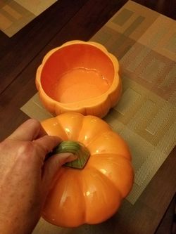 Ceramic pumpkin Bowl