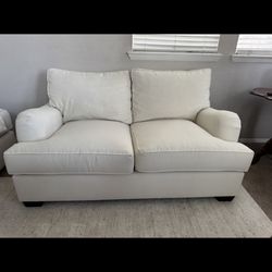Pottery Barn Goose Down Loveseat